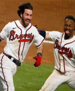 Atlanta Braves Playing paint by number