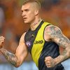 Australian Football League Dustin Martin paint by numbers