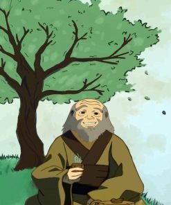 Avatar Iroh paint by number