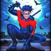 Batman Nightwing Heroes paint by numbers