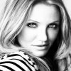 Black And White Cameron Diaz paint by numbers