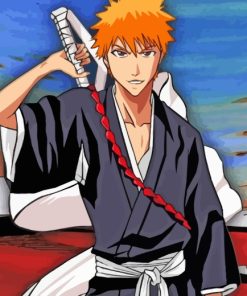 Bleach Ichigo paint by number