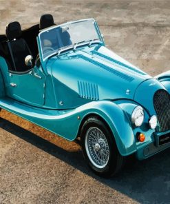 Blue Vintage Morgan paint by numbers