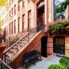 Brownstone Buildings paint by numbers