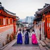 Bukchon Hanok Village Alley In Seoul paint by number