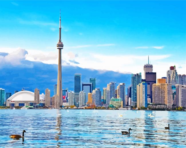 Canada Ontario paint by number