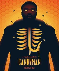 Candyman Illustration paint by number