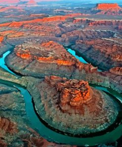 Canyonlands National Park Utah paint by number