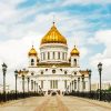 Cathedral Of Christ The Saviour Russsia paint by numbers