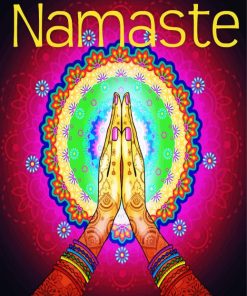 Chakra Namaste paint by numbers