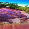 Chamarel Seven Colored Earth Geopark Mauritius paint by numbers