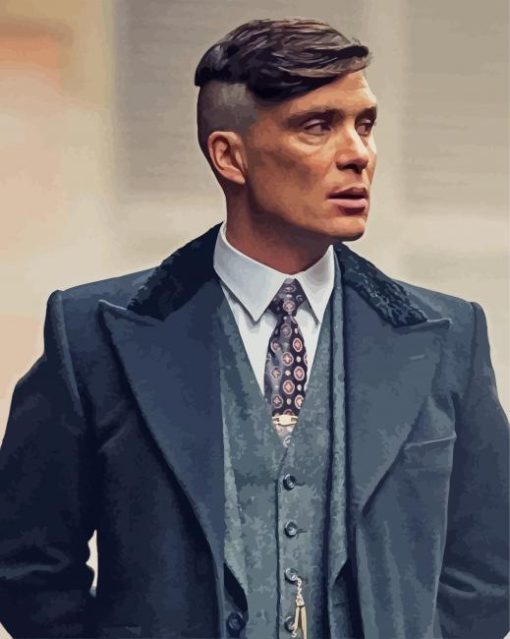 Cillian Murphy Peaky Blinders paint by number