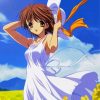 Clannad Nagisa Furukawa paint by number