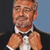 Classy George Clooney paint by number