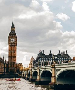 Clock Tower London paint by number