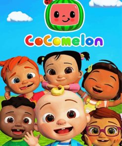 Cocomelon Animation paint by number