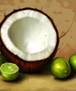 Coconut And Limes paint by number