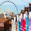 Colorful Houses In Brighton paint by numbers