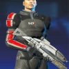 Commander Shepard Mass Effect Game paint by numbers