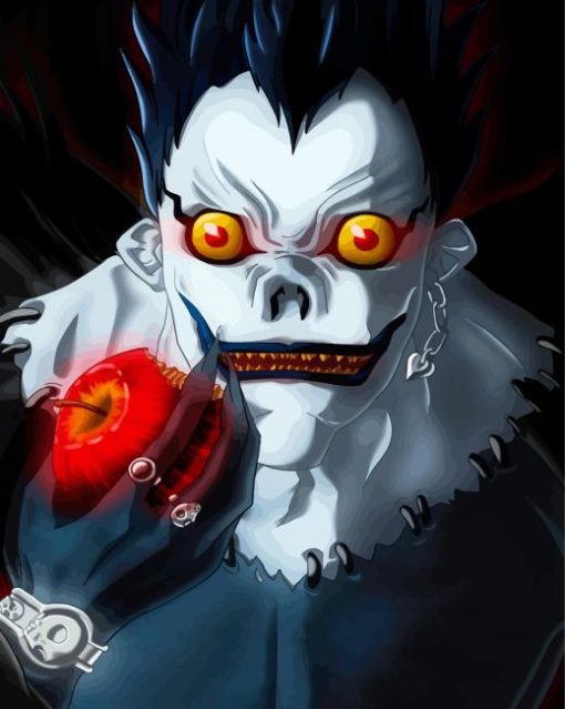 Death Note Ryuk paint by numbers