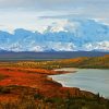 Denali National Park And Preserve Alaska paint by number