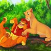 Disney Nala And Simba paint by numbers