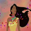 Disney Pocahontas paint by number