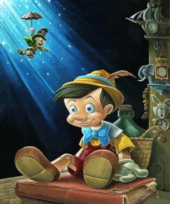 Disney Pinocchio Film paint by number