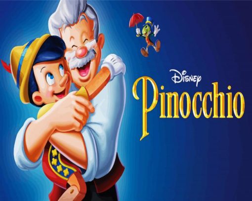 Disney Pinocchio paint by number