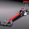 Dragster Racing Car paint by number