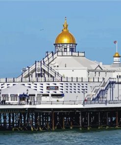 Eastbourne Pier paint by number