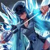 Esdeath Akame Ga Kill paint by numbers