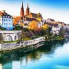 Europe Rhine River paint by numbers