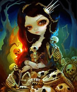 Fairy The Art of Jasmine Becket Griffith Strangeling paint by number