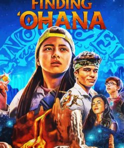 Finding Ohana Movie Poster paint by numbers