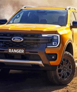 Ford Ranger Car paint by numbers