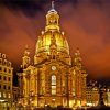 Frauenkirche Dresden Church paint by numbers