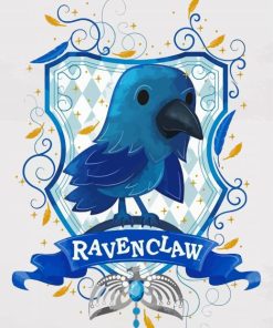 Harry Potter Ravenclaw paint by numbers