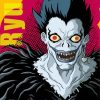 Illustration Ryuk Death Note paint by number