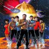 Illustration Star Trek paint by numbers