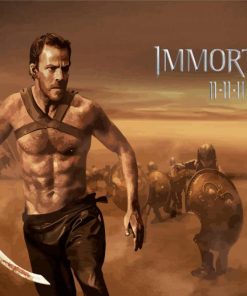 Immortals Fantasy Action Movie paint by number