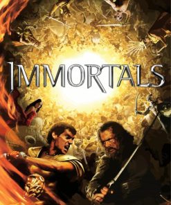 Immortals Movie paint by number