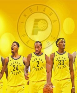 Indiana Pacers Team paint by number