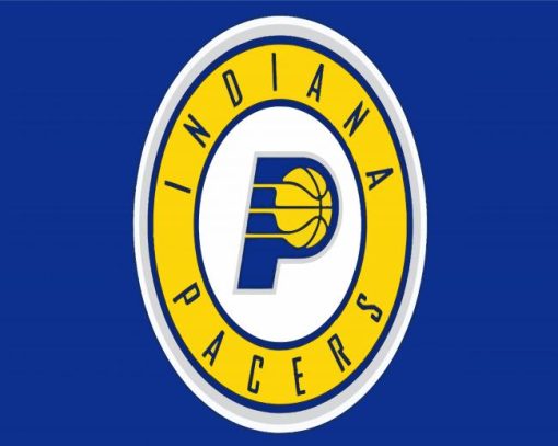 Indiana Pacers Logo paint by number