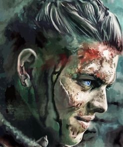 Ivar Ragnarsson Vikings paint by number