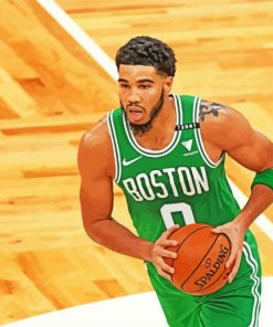 Jayson Tatum paint by numbers