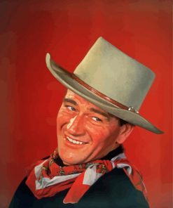 John Wayne paint by number