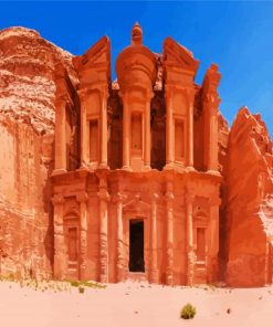 Jordan Petra paint by number