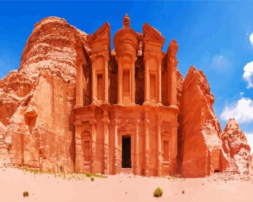 Jordan Petra paint by number