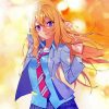 Kaori Miyazono Manga Anime paint by numbers